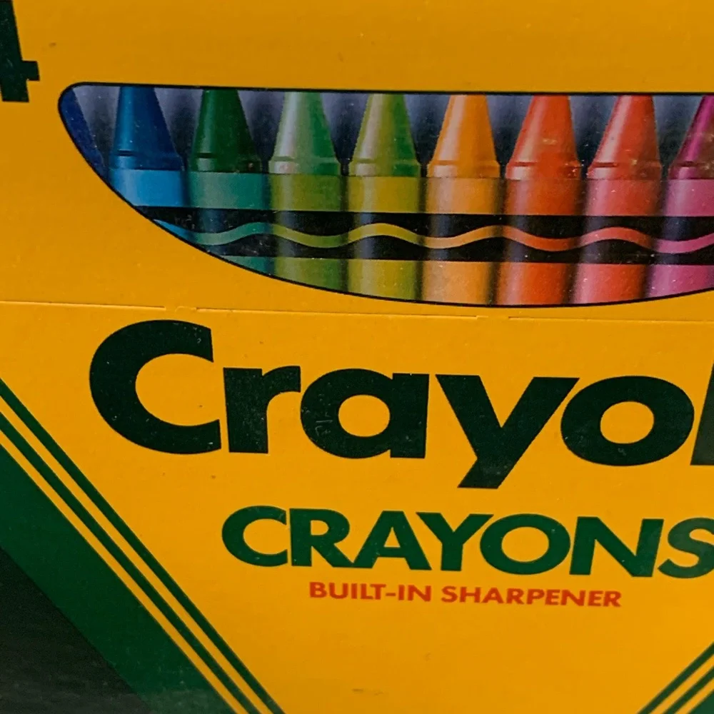 VTG Sealed Crayola 1990 Collectors Limited Edition Tin 72 Crayons incl. Retired